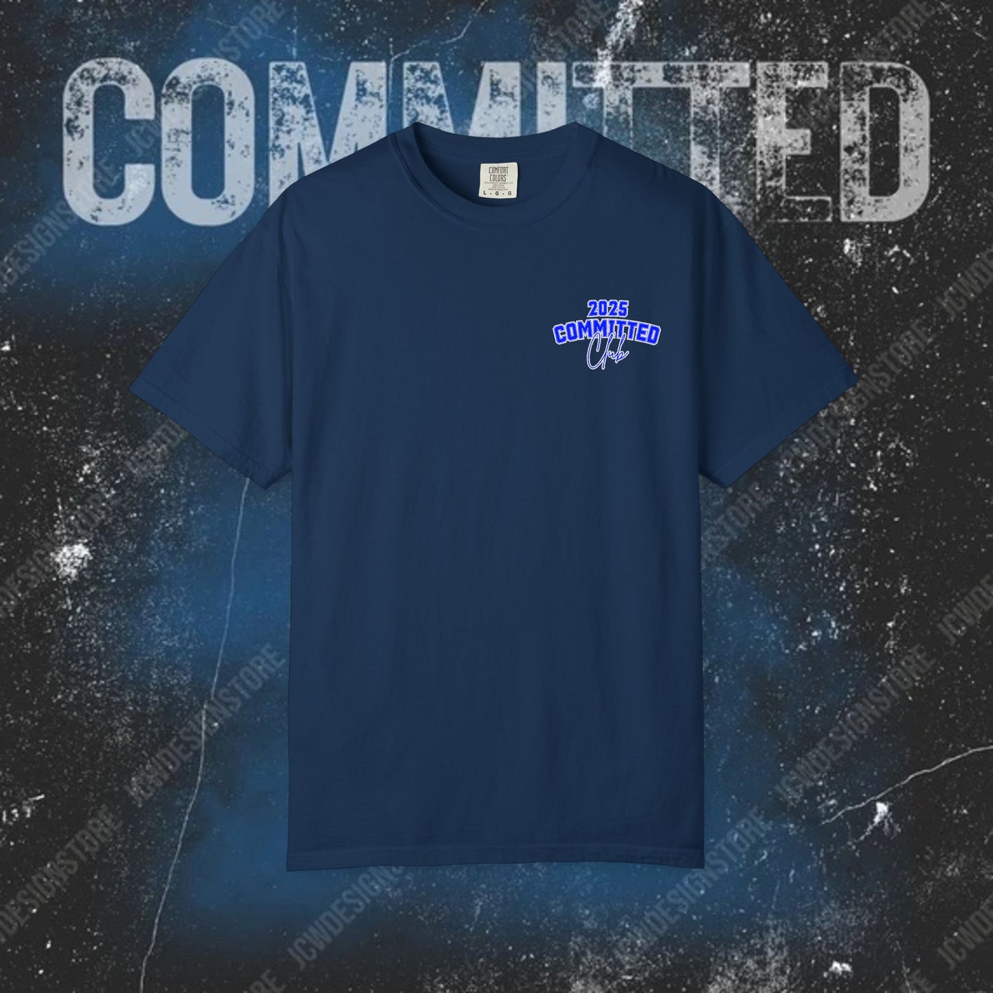 Committed Club T-Shirt — 100% pre-shrunk ring-spun cotton and heavy-weight construction