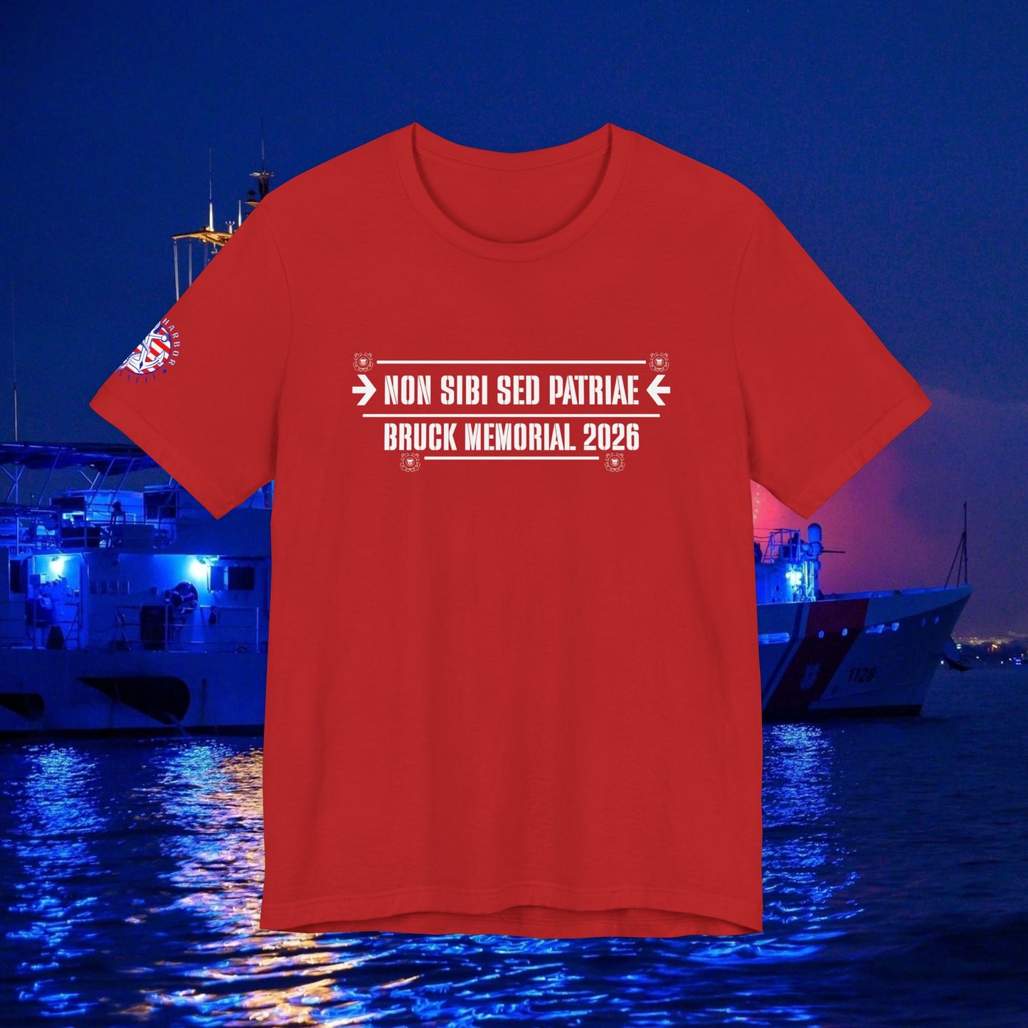 Event Registration + Nate 'Bruck' Tribute Tee — "Non Sibi Sed Patriae"