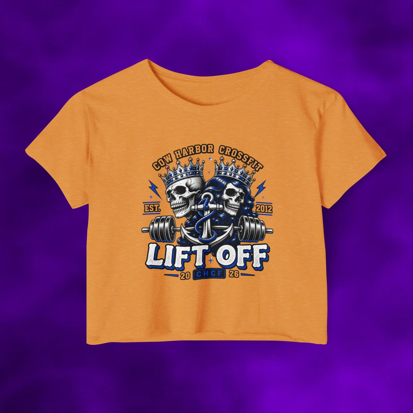 Lift Off Royal Crown Crop Top 2026