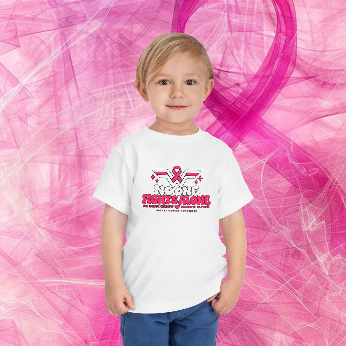'Do it for dana' Toddler Tee — "No One Fights Alone"