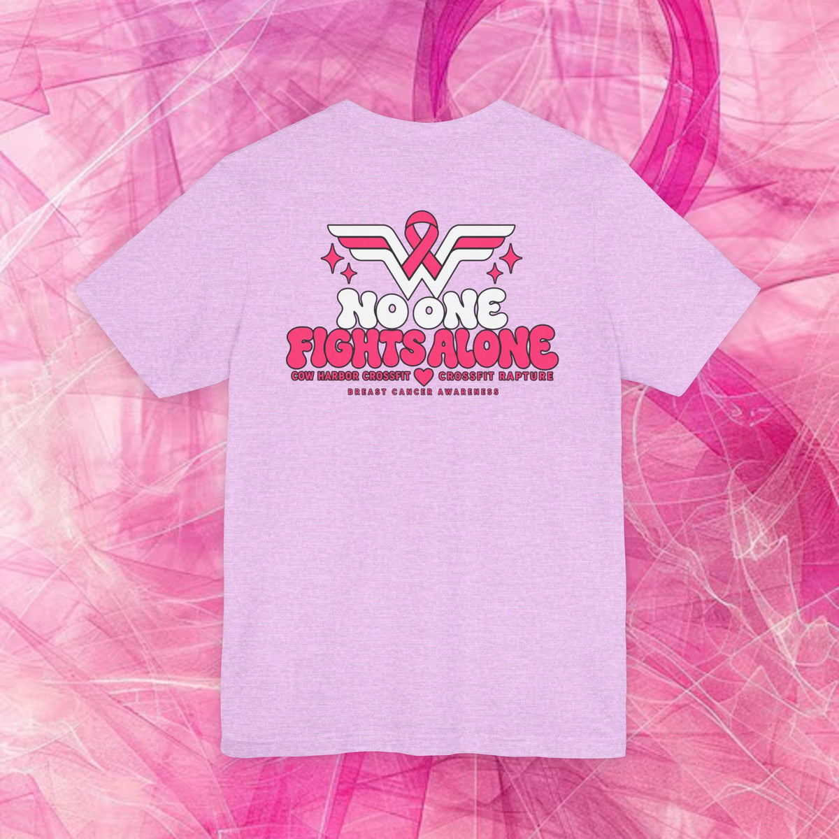'Do It for Dana' Fitted tee - "No One Fights Alone"