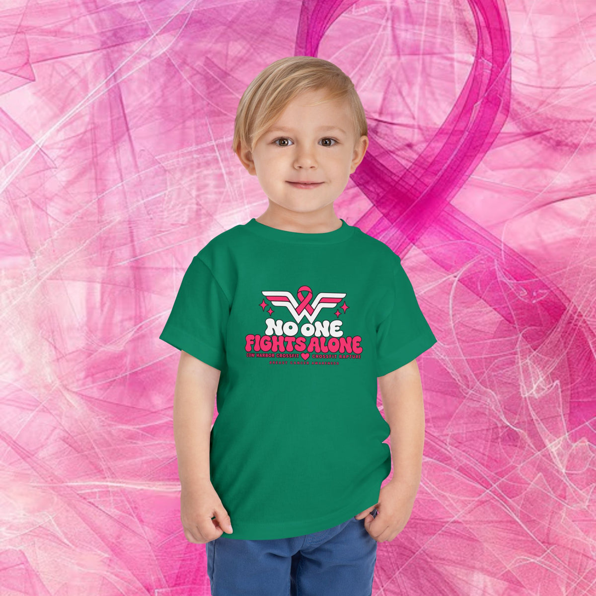 'Do it for dana' Toddler Tee — "No One Fights Alone"
