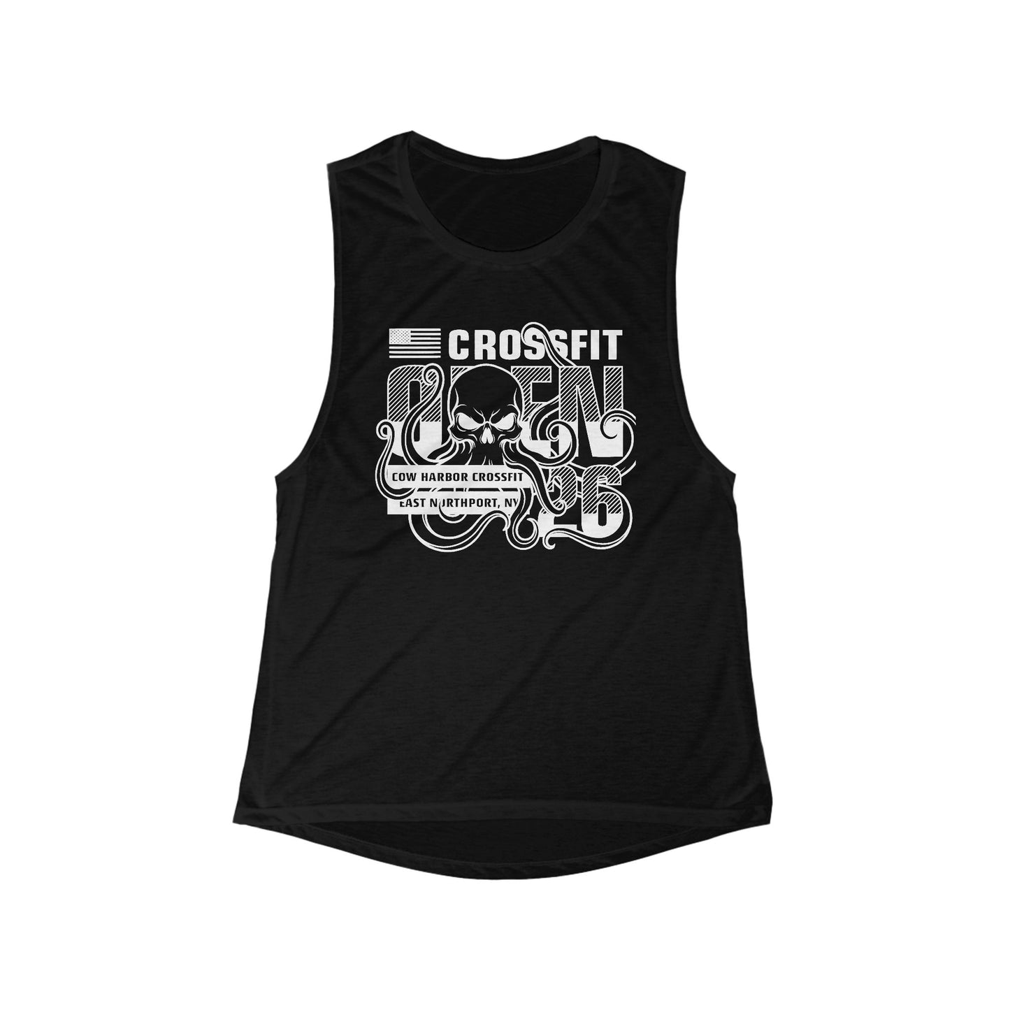 CrossFit Open 2026 Womens Flowy Muscle Tank