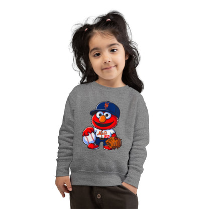 Cute Baseball Crewneck for Kids