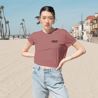 Lift Off Women's Flowy Cropped Tee