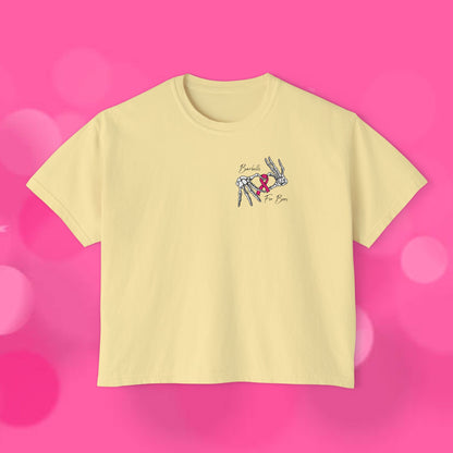 Barbells for Boos Women's Boxy Tee 2025