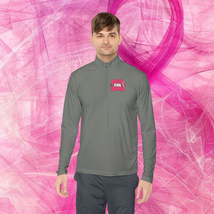 'Do it For Dana' Quarter-Zip Pullover — "No One Fights Alone"