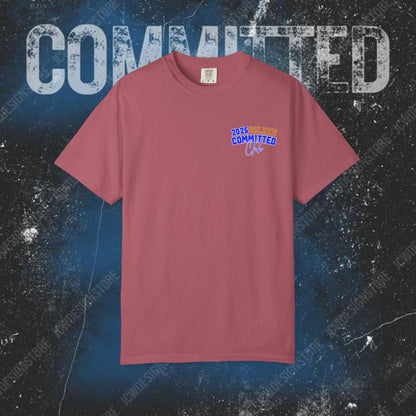 GOLDEN Committed Club T-Shirt — 100% pre-shrunk ring-spun cotton and heavy-weight construction