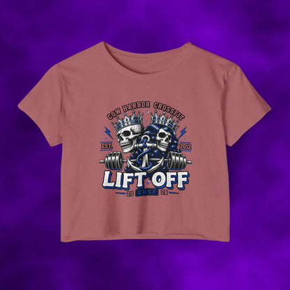 Lift Off Royal Crown Crop Top 2026