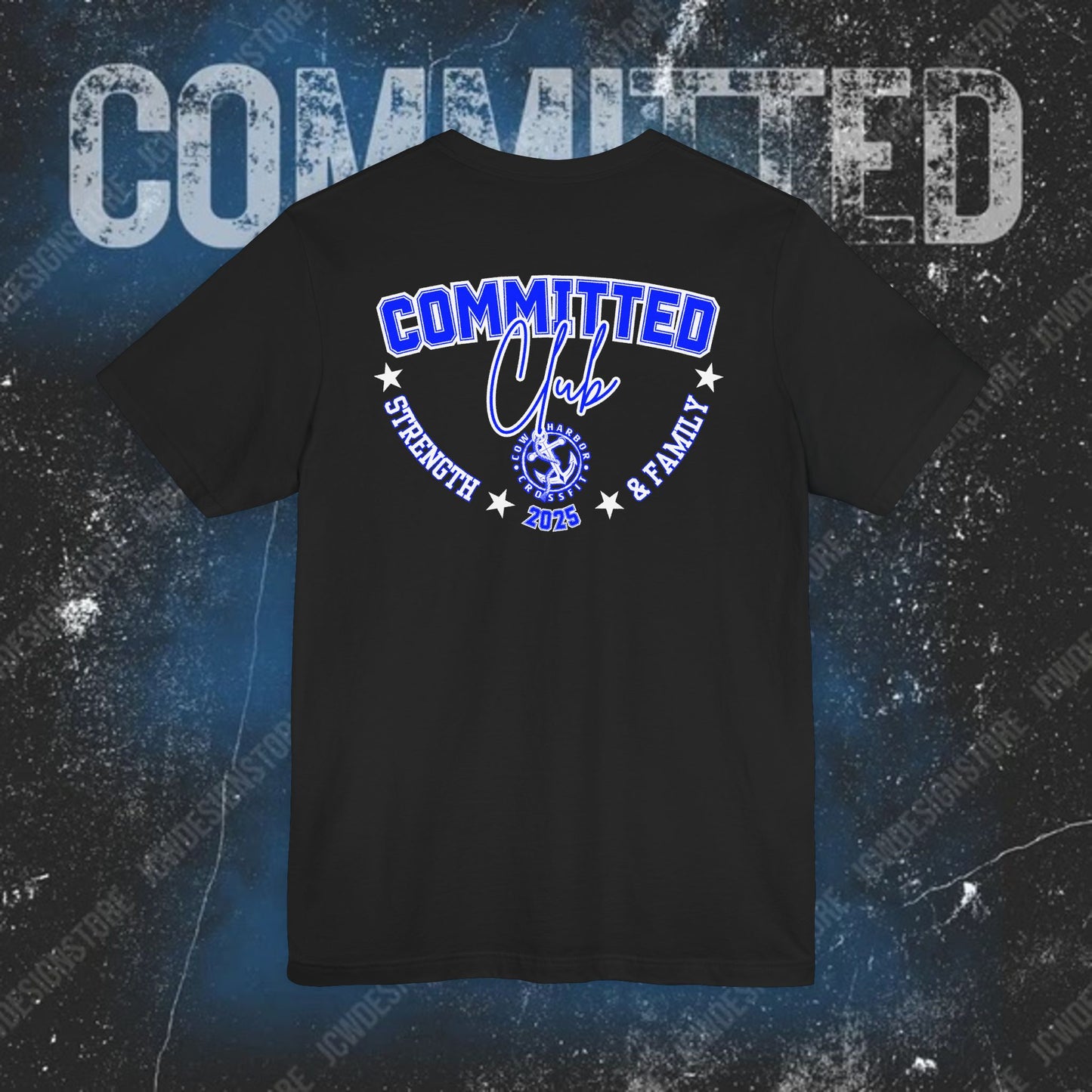Committed Club FITTED Soft Tee