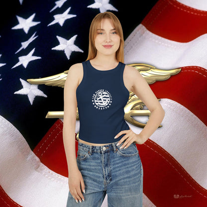 Murph Micro Rib Racer Tank Top