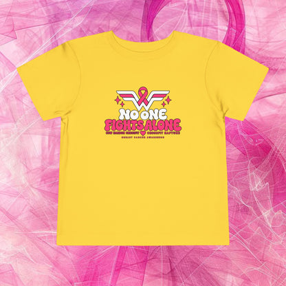 'Do it for dana' Toddler Tee — "No One Fights Alone"