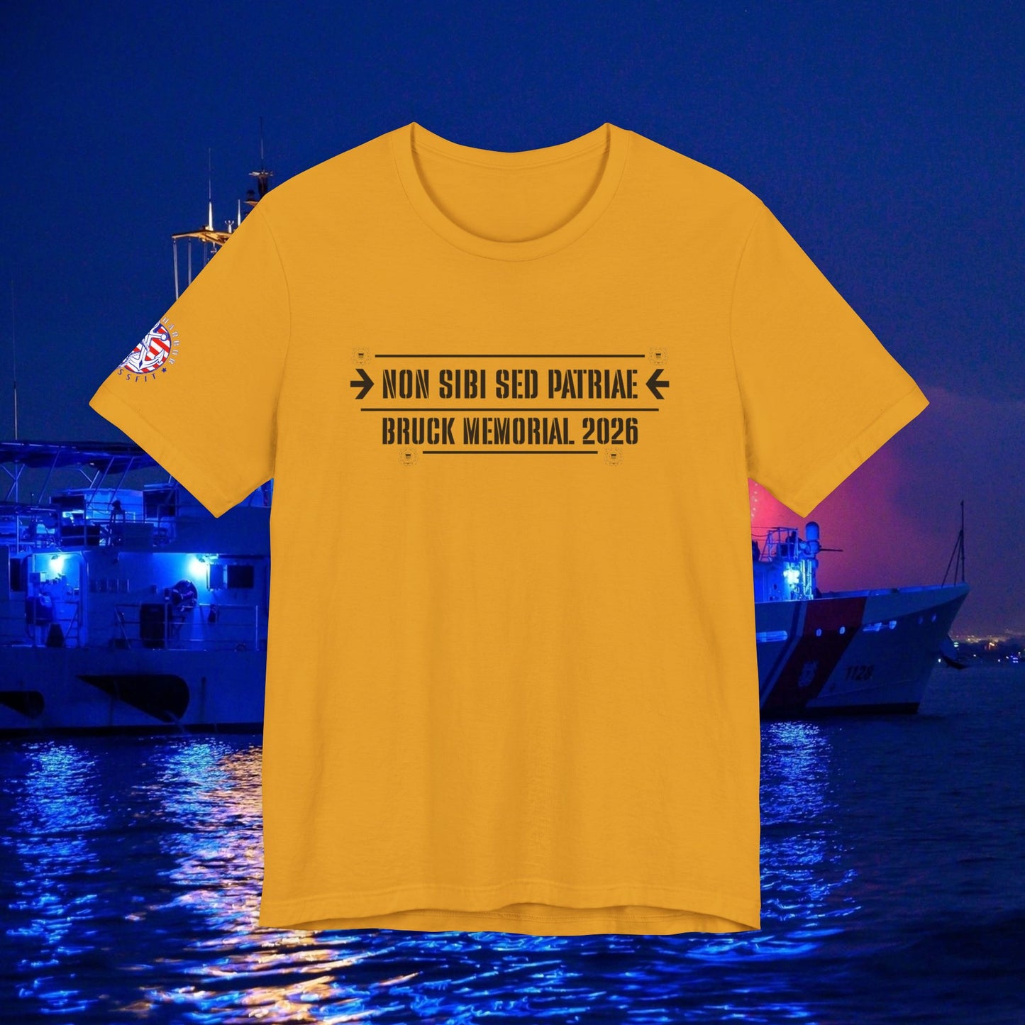 Event Registration + Nate 'Bruck' Tribute Tee — "Non Sibi Sed Patriae"