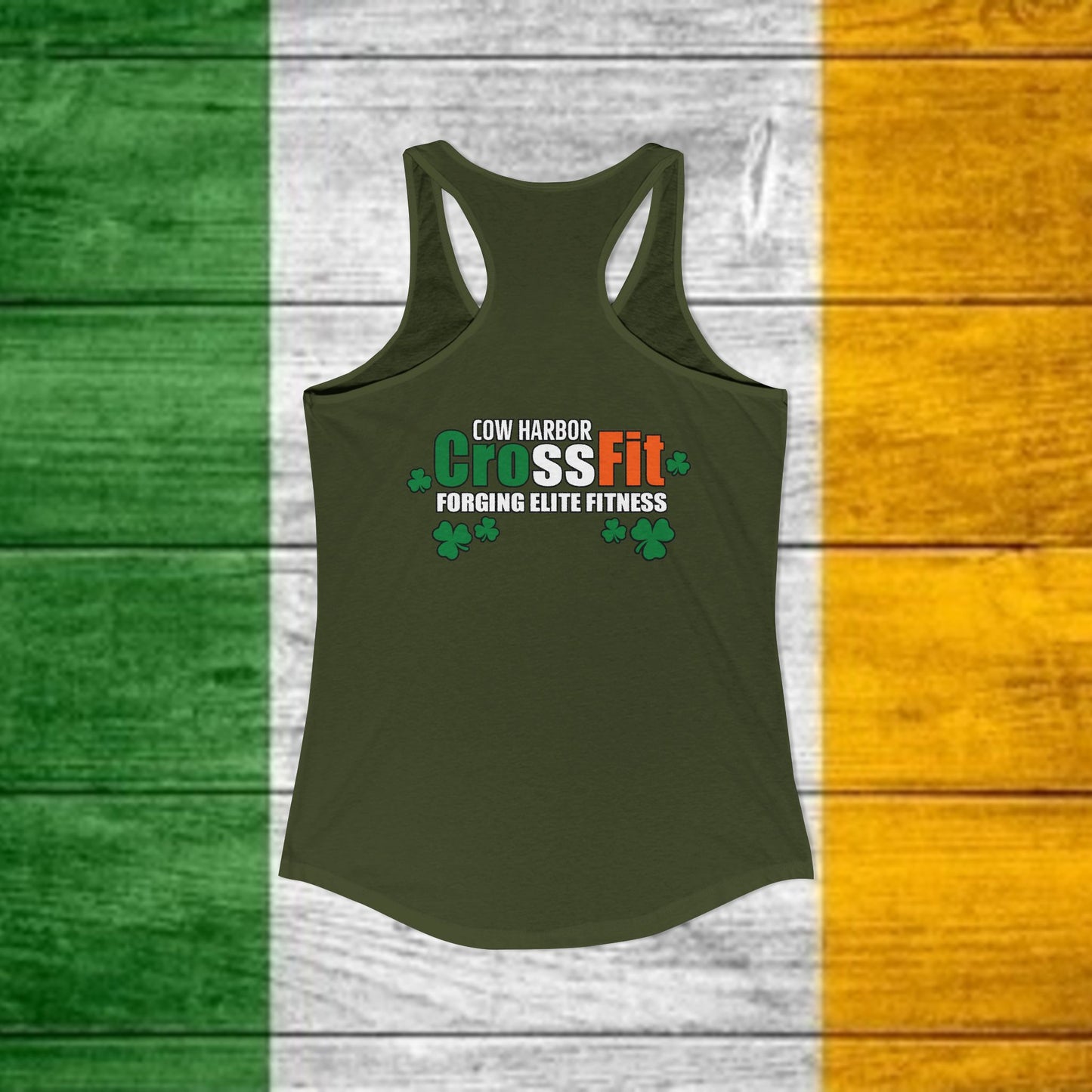 St. Paddy's Burpee Women's Racerback Tank