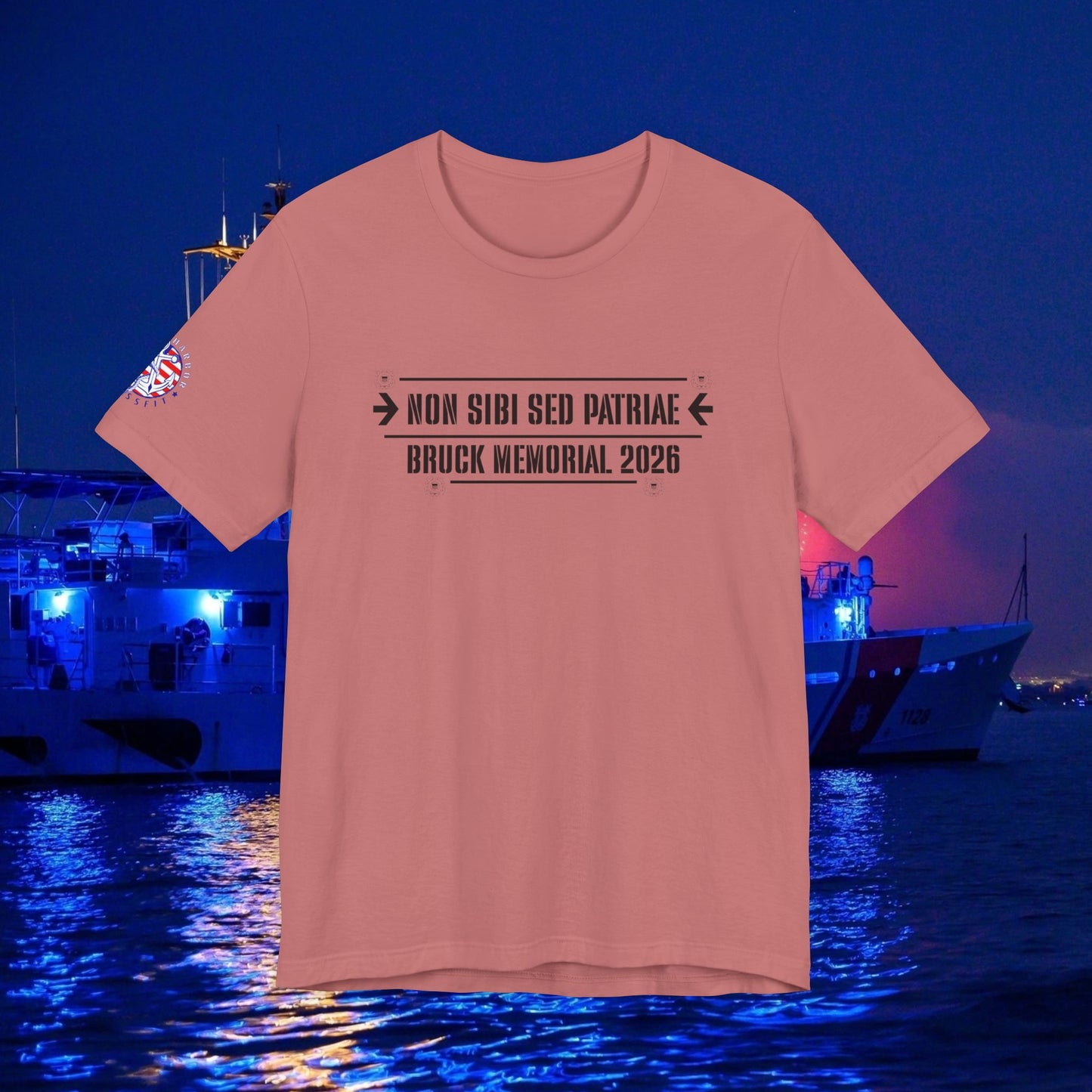 Event Registration + Nate 'Bruck' Tribute Tee — "Non Sibi Sed Patriae"