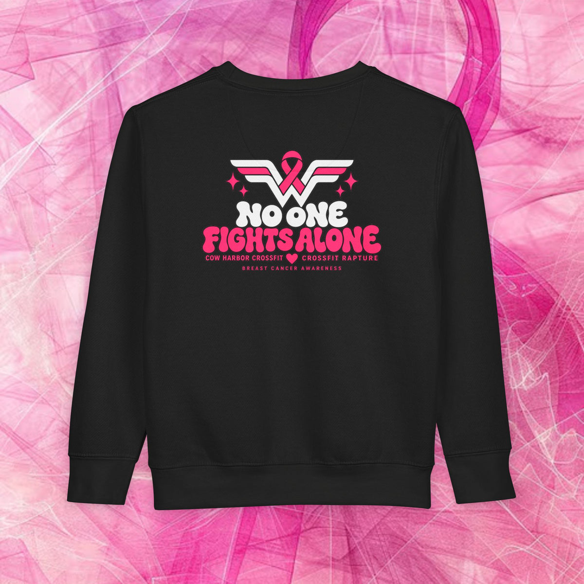 'Do It For Dana' Toddler Sweatshirt — 'No One Fights Alone'