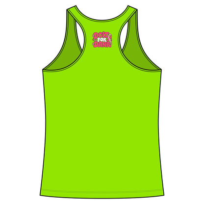 'Do it For Dana' Women's Racerback Tank — 'No One Fights Alone'