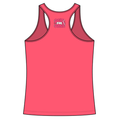 'Do it For Dana' Women's Racerback Tank — 'No One Fights Alone'