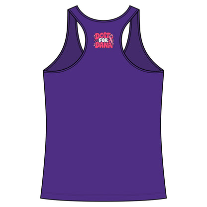 'Do it For Dana' Women's Racerback Tank — 'No One Fights Alone'
