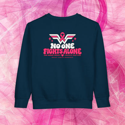 'Do It For Dana' Toddler Sweatshirt — 'No One Fights Alone'