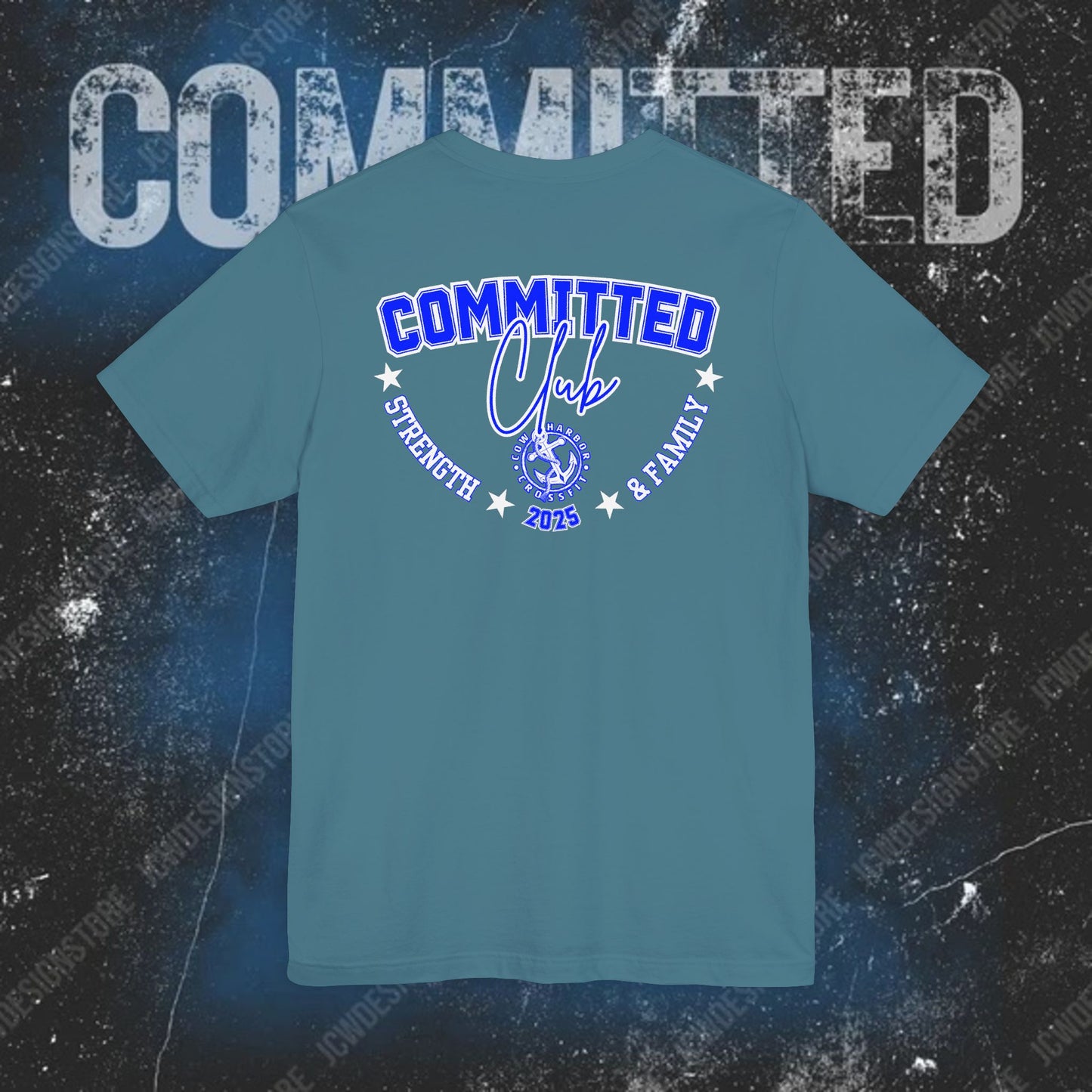Committed Club FITTED Soft Tee