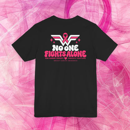 'Do It for Dana' Fitted tee - "No One Fights Alone"