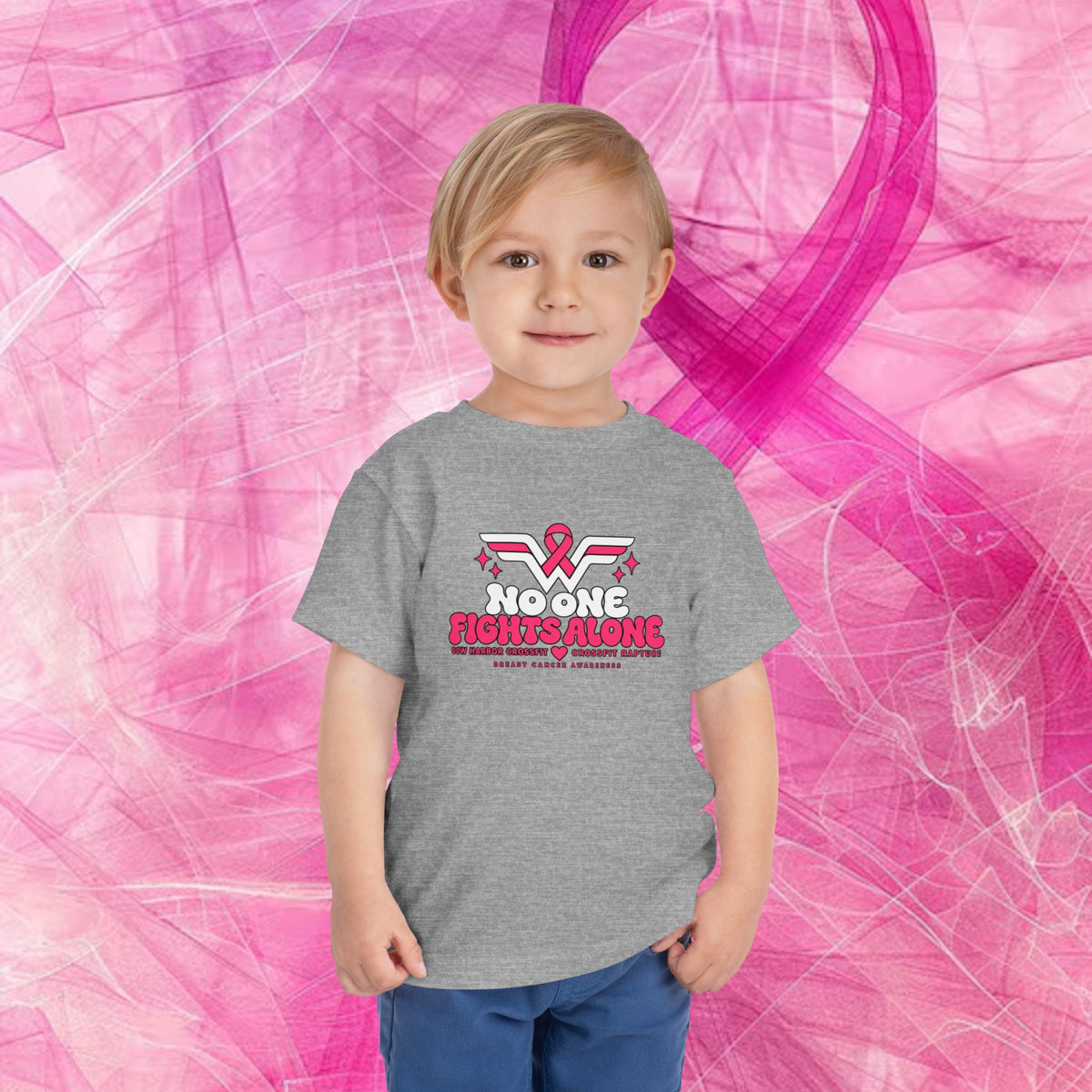 'Do it for dana' Toddler Tee — "No One Fights Alone"