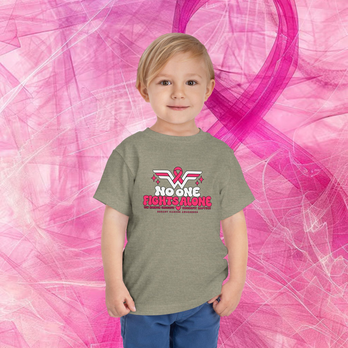 'Do it for dana' Toddler Tee — "No One Fights Alone"