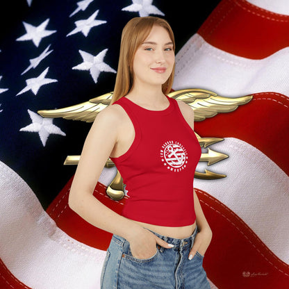 Murph Micro Rib Racer Tank Top
