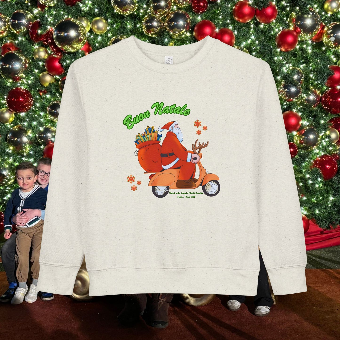 Buon Natale Toddler Crewneck