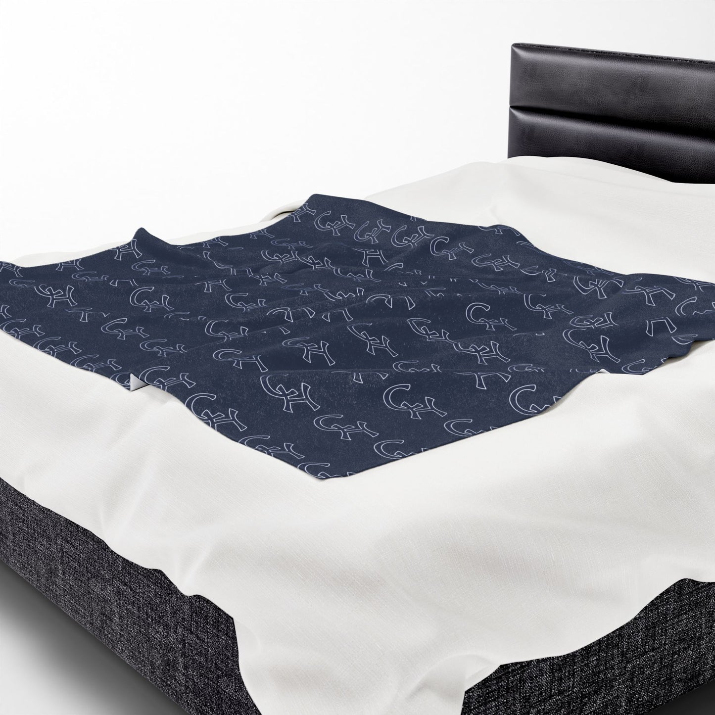 Bronx Bomber Cozy Velveteen Plush Blanket