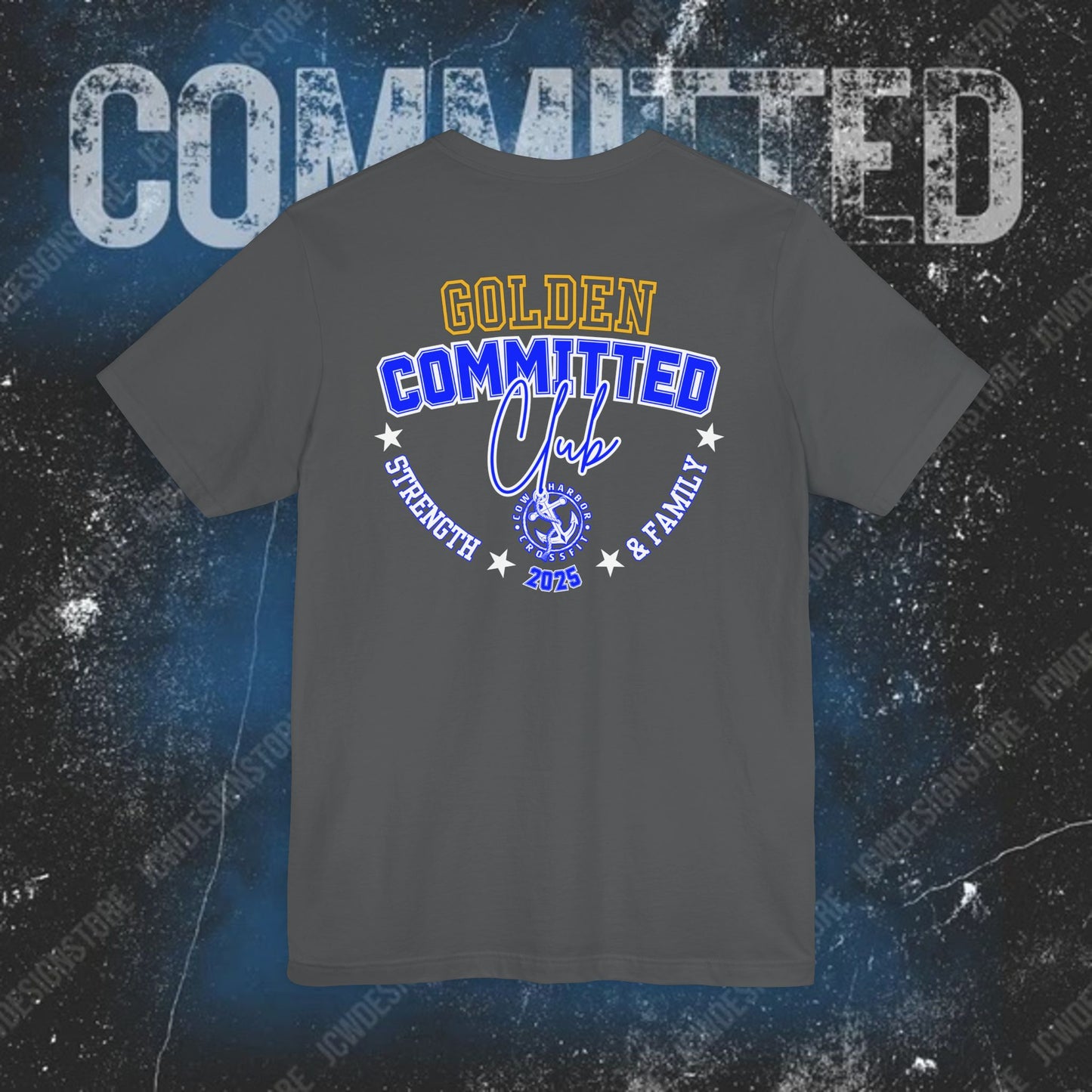 GOLDEN Committed Club FITTED Soft Tee