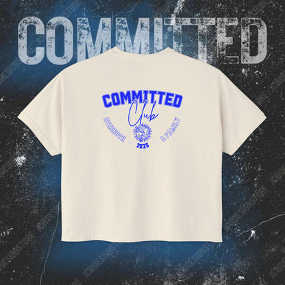 Women's Boxy Tee - 2025 Committed Club