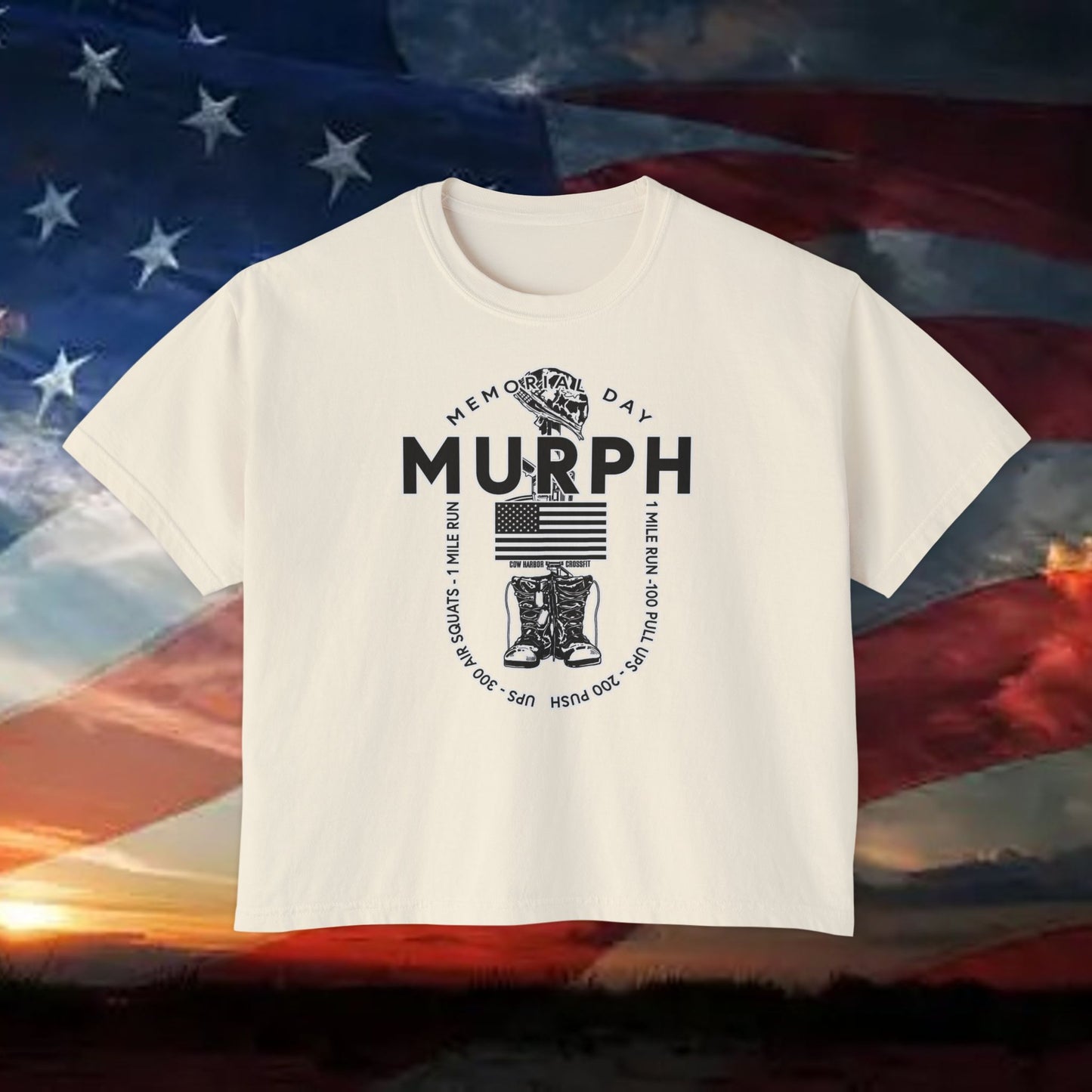 Murph 26' Memorial Boxy Tee