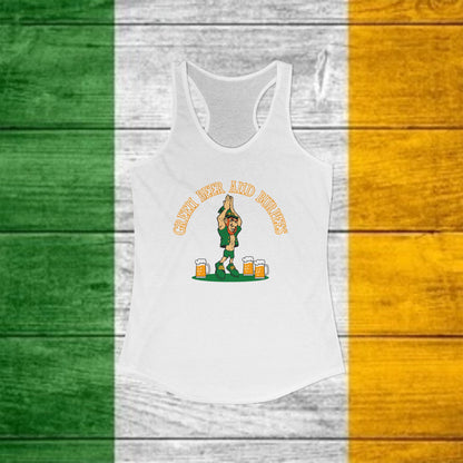 St. Paddy's Burpee Women's Racerback Tank