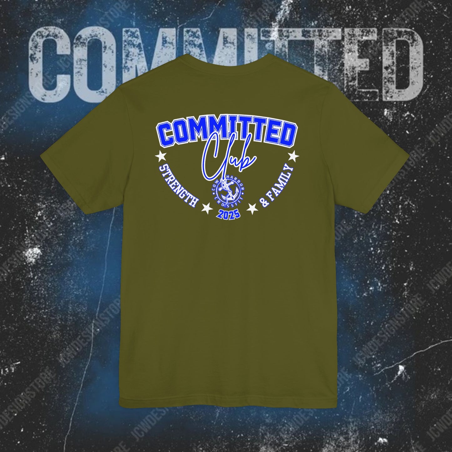 Committed Club FITTED Soft Tee