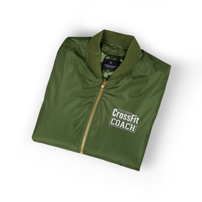 Embroidered Coach Bomber Jacket