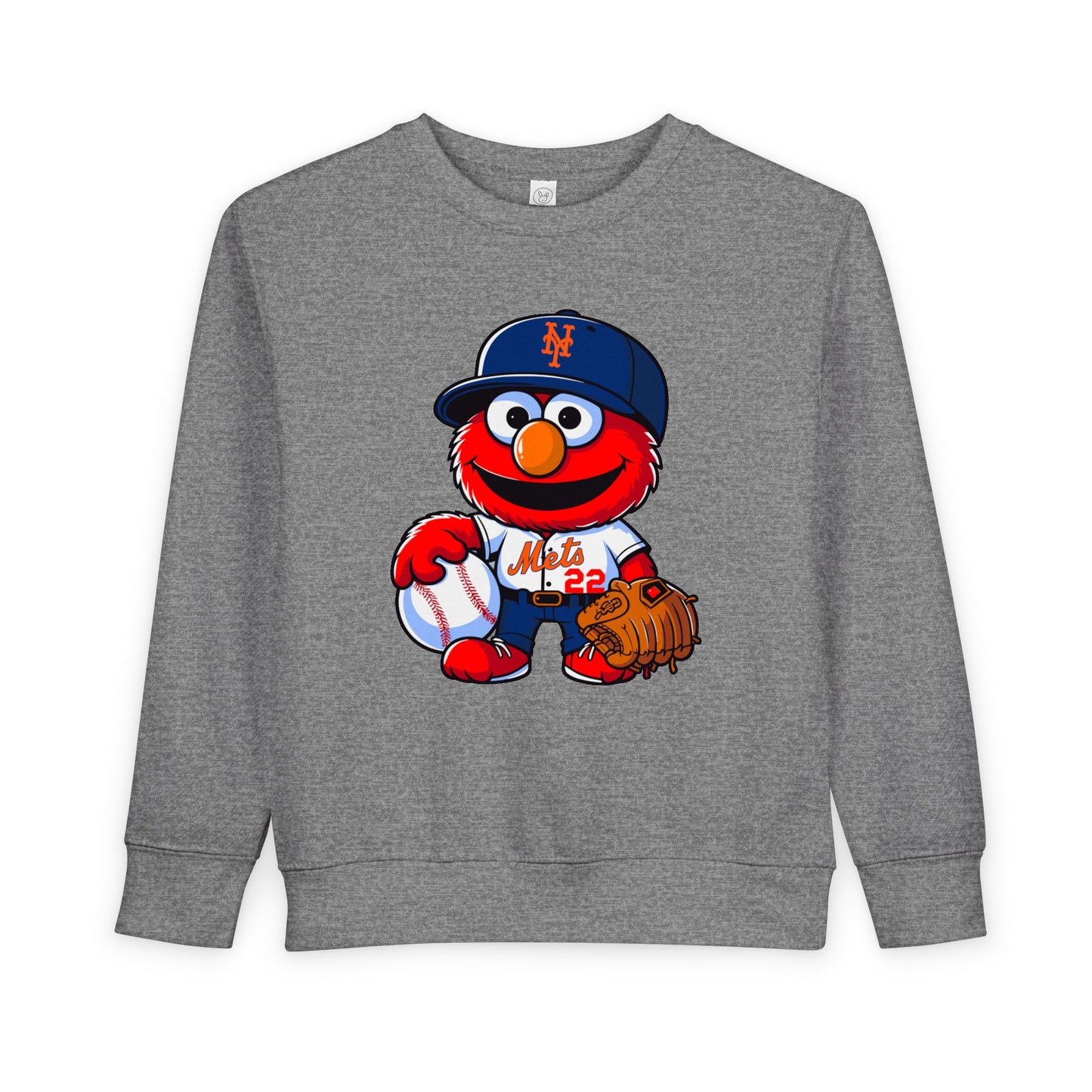 Cute Baseball Crewneck for Kids