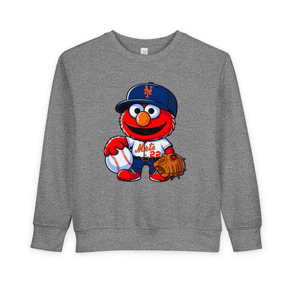 Cute Baseball Crewneck for Kids