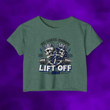 Lift Off Royal Crown Crop Top 2026
