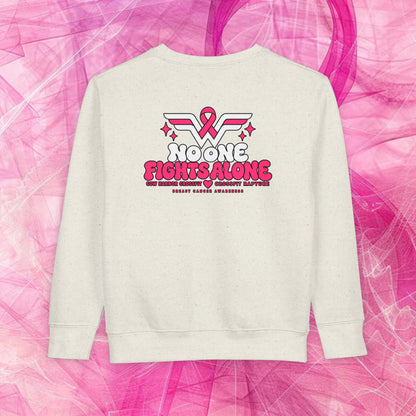 'Do It For Dana' Toddler Sweatshirt — 'No One Fights Alone'