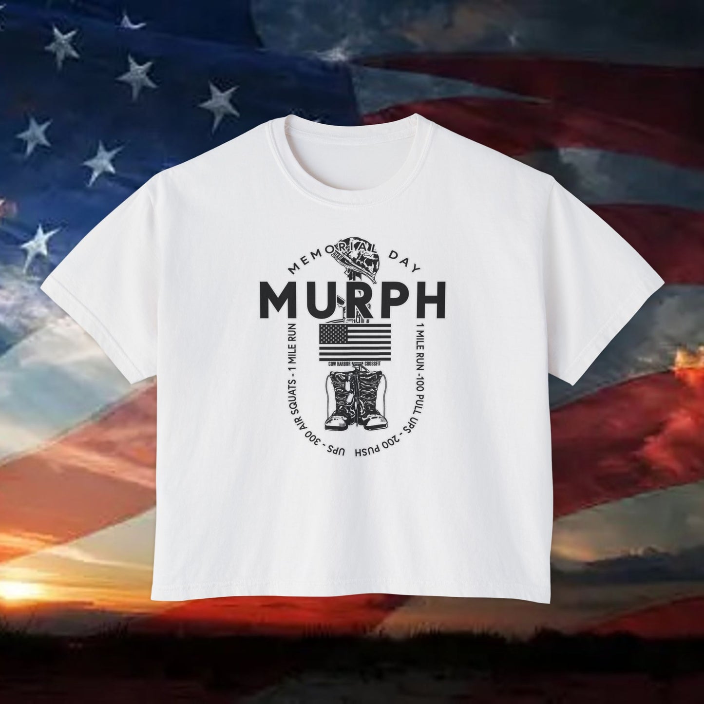 Murph 26' Memorial Boxy Tee