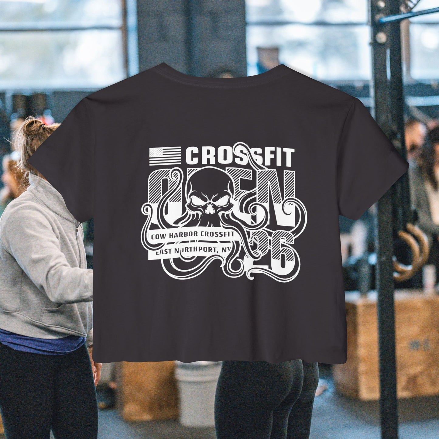 Flowy Crop Top 2026 CrossFit Open