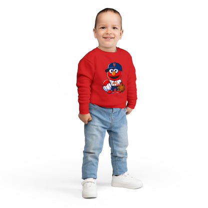 Cute Baseball Crewneck for Kids