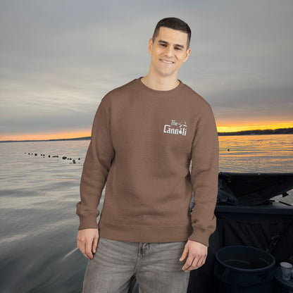 Embroidered Cannoli Crewneck Sweatshirt