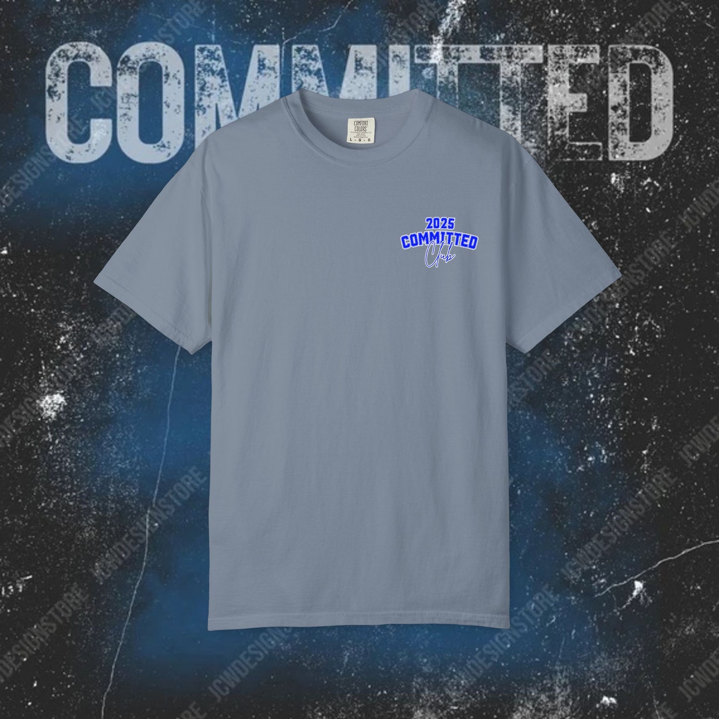 Committed Club T-Shirt — 100% pre-shrunk ring-spun cotton and heavy-weight construction
