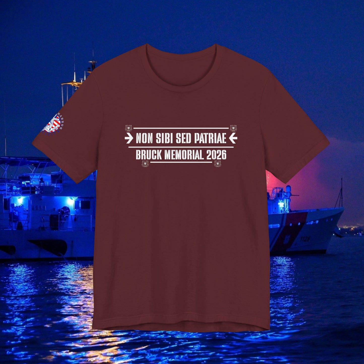 Event Registration + Nate 'Bruck' Tribute Tee — "Non Sibi Sed Patriae"