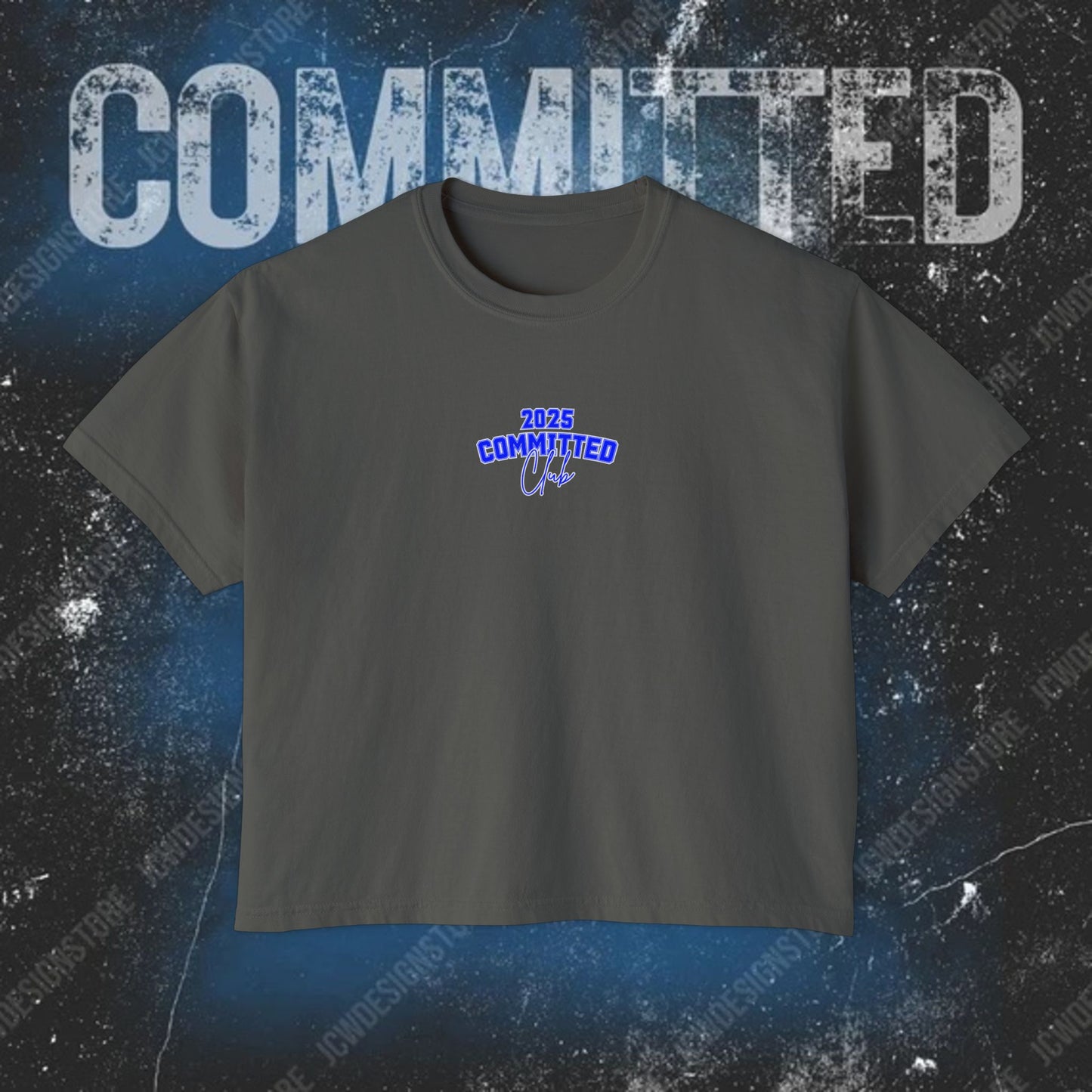 Women's Boxy Tee - 2025 Committed Club