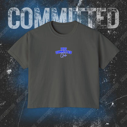 Women's Boxy Tee - 2025 Committed Club