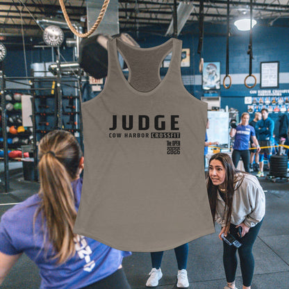 2026 CF Open Judge Women's Racerback Tank